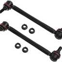 FAPO RACING Adjustable Front Stabilizer Sway Bar End Links Kits 225MM-265MM (Overall Length Bolt to Bolt), Ball Joint Stud Size 12mm, Aluminum Sway Bar