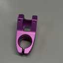 Bike Stem, Short MTB Stem 31.8, Mountain Bike Stem Clamp, Bicycle Stem, Handlebar Stem Riser for BMX/Road (Purple)