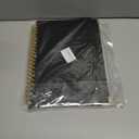 Hardcover Spiral Notebook Journal 8.5 x 11,300 Pages College Ruled Notebook, Lined Thick Journals for Women Men,A4 Thick Spiral Journal for Writing,110GSM Paper, Spiral Notebooks for Work School Black