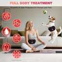Red-Light-Therapy-for-Body,2026 Upgraded 4 Modes Near Infrared Light for Body Pain Relief,High-Efficiency Spherical Lamp Dual-Wave(660nm&850nm)LEDs,Corded-electric for Effective Therapy(12.4" x 6.1")