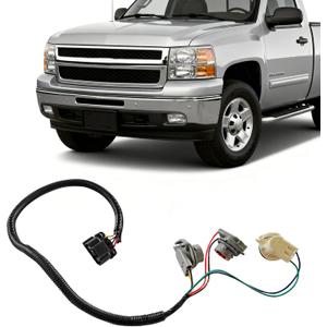 Tail Light Socket Wiring Harness Rear Right Compatible with Chevrolet Silverado Suburban GMC Sierra Yukon Cadillac Escalade 2005-2006