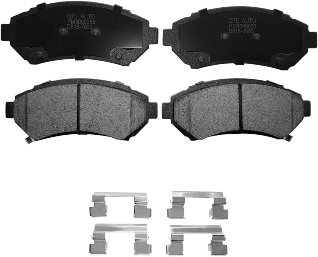 PM Auto Front Brake Pads Replacement For 1998-2003 Oldsmobile Aurora Base, Set of 4 Ceramic Brakes Pads