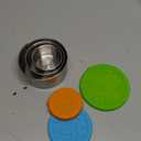 TAVVA Stainless Steel Lunch Containers for Kids [12oz/ 7oz/ 3oz] - BPA-Free Metal Lunchbox with Leakproof Silicone Lids - Lunch Box for Kids - Small Snack Food Containers with Lids - Dishwasher Safe (Lagoon)