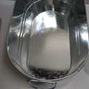 2 Pack 4 Gallon Galvanized Tub Ice Buckets for Parties Portable Beverage Tub with Handles Champagne Bucket Metal Ice Buckets for Cocktail Bar with Ice Scoop