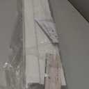 2" Wood Blinds, Cordless Blackout Faux Blinds, Wooden Blind for Indoor Windows, Horizontal Window Shades Custom 12" 21" 26" 28" 34" 38" 40" 60" 70" 72" for Home Office Door Windows(White)