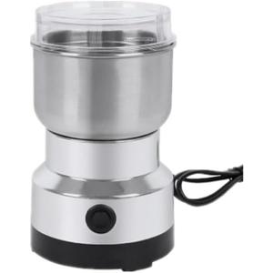 300g Grain Mill Grinder, 304 Stainless Steel Grain Mill High Speed Commercial Spice Grinder, Ultrafine Grain Household Flour Mill, Kitchen