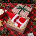 17 cm Doll Clothes Accessories for Christmas (No Doll) Santa Claus Dolls Clothing Accessories Party Decor Christmas Dolls Costume Dressed up Look, Gift Idea