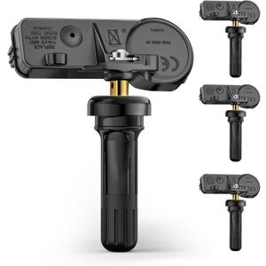 CDWTPS TPMS Sensor Dodge,4 Pack 433MHz Tire Pressure Monitoring System Sensor Compatible with Dodge Jeep Ram OE#56029398AB.68241067AA 68241067AB 56029398AA 68402371AA 68464665AA