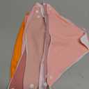 Sosoport 7pcs Small Bibs Pure Cotton Bibs Reusable Muslin Drool Small Eating Dinner Senior Tiny Stylish Accessory for Disabled People