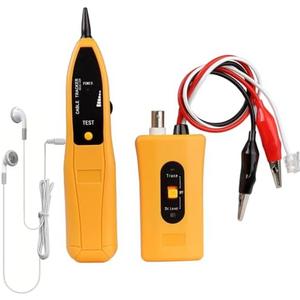 Cable Tracker coaxial Wire Tracer Finder Tone Generator and Probe Tools Kit Continuity Tester Detector for Ethernet, Telephone, Speaker, Coax, Video, and Data Cables,RJ11,RJ12