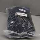 chouyatou Men's Classic Notched Collar Double Breasted Wool Blend Pea Coat (XX-Large, Dark Blue)