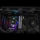 Thermalrlght Frozen Edge 360 Black CPU Liquid Cooler,Efficient PWM Controlled Pump 3300RPM,120mm PWM Fan,Water Cooling Computer Parts,for AMD AM4/AM5,Intel 1150/1151/1200/2011/1700,Computer AIO Cooler