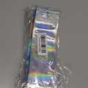 Resealable Foil Pouch Bag [100 PCS ] Great for Party Favor Food Storage (Holographic Color, 2.7 x 8.6 Inch)