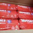Huggies Size 4 Diapers, Little Movers Baby Diapers, Size 4 (22-37 lbs), 150 Count (6 Packs of 25)
