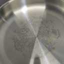 12 Inch Tri-Ply Stainless Steel Frying Pan, Frying Pan with Lid, PFOA/PTFE Free Skillet, Induction Cooking Pans, Dishwasher & Oven Broiler Safe 600F, Professional Cookware, Heavy Duty & Even Heat