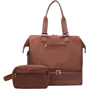 Mini Weekender Bag,Maple (Personal Item - 17 Inch)