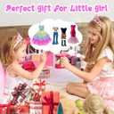 30 Pieces Doll Clothes and Accessories for 11.5 Inch Girl Dolls Including Random 5 Tops, 5 Pants, Random 3 Dresses, Random 3 Fashionable Dresses, Random 2 Swimwear, 6 Pairs of Shoes, 1 Bag, 5 Hangers