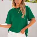 ANRABESS Women's Oversized Tee Shirts, Comfy Fabric Loose Fit Top, All-Day Cozy for Gym, Lounge Office, Versatile Casual Wear