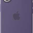 Apple iPhone 17 Silicone Case with MagSafe and Camera Control: Lightweight Phone Case, Wireless Charging Compatible, Smooth Matte Finish; Purple Fog