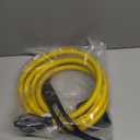 10FT 30 Amp to 50 Amp Welder Adapter Cord Compatible with NEMA 10-30P to 6-50R Extension Cord, 3 Prong Dryer to Welder Plug Adapter for Welding Machine EV Charger, STW 10 AWG/3C, ETL Listed (Yellow)