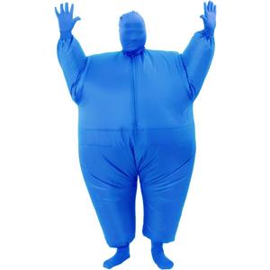 RHYTHMARTS Inflatable Costume Full Body Suit Halloween Christmas Costumes Fancy Dress Adult (Blue)