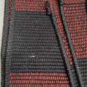 Mudder Buffalo Plaid Rug 3 x 5 Ft Black and Red Checkered Door Mat, Outdoor Front Porch Check Doormat Washable Woven Christmas Decor for Outdoor, Indoor, Kitchen, Farmhouse, Entryway