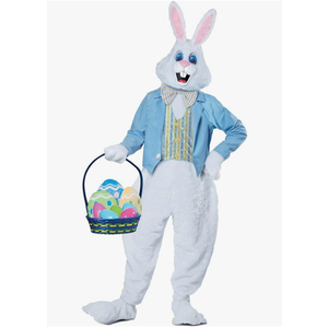 Adult Deluxe Easter Bunny Costume, Size XL