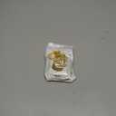 5 x A-Z Stainless Steel Letter Keychain - Alphabet Initial Key Ring for Men Women, Purse or Car Charm