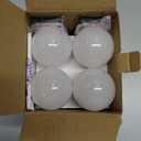 ILC RGB LED Color Changing Light Bulb, 40W Equivalent, 450LM, 2700K Warm White 5W E26 Screw Base RGBW, Flood Light Bulb- 12 Color Choices - Timing Infrared Remote Control (4 Pack)