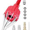 DAYUAN Pneumatic Air Power CV Joint Boot Expander Install Installation Removal Tool for Rubber CV and Steering Boots, Not Suitable for Plastic (PVC) Boots