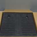 5" Rise 2pack Rubber Curb Ramps for Wheelchair Threshold Driveway Doorway Shed, Truck Car Motorcycle Bike Cart Lawn Mowers Angled Step Entry in Ramp, 7000lbs Heavy Duty Powersports Loading Ramp