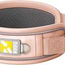 Premium Dog Collar | Super Adjustable for All Breeds, Quick Release Buckle | Extra Soft and Widened Padding & Reflective Trim Design for Safety (Large, Pink)