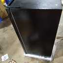 FRIGIDAIRE EFR376-BLACK 3.1 Cu Ft Black Retro Bar Fridge with Side Bottle Opener