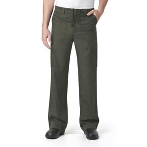 Carhartt Scrubs C54108 Men's Classic Fit Ripstop Boot Cut 8-Pocket Cargo Pant - Medium - Olive