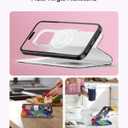 LUMARKE Designed for iPhone 15 Plus Wallet Case - Detachable Flip Folio Cover - RFID Blocking 4 Card Slots Holder - Leather Magnetic Kickstand - Protective Phone Case 6.7",ful Painting