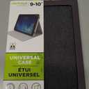 Folio Universal Case for 9-10" Tablets Landscape Stand M-Edge Heather Grey