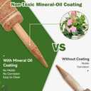 49 inch Tall Moss Pole for Plants, SproutMaven 4 Pieces of 16 Inch Monstera Moss Pole kit for Indoor Outdoor Climbing Plants Lianas to Grow Upwards