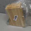 Wooden Knife Block Countertop Knife Holder Knife Organizer with Scissors-Slot for Kitchen