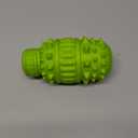 PIFFZEDO Dog Toys for Aggressive Chewers,Interactive Natural Rubber Chew & Squeaky Toy for Large Medium Breed,Dog Toothbrush,Tough & Durable (Green,Large) (Large(45-80 lbs))