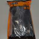 12 inch 100 Pack Black Large Zip Ties Heavy Duty 2025 New Patented Design, 500 LBS Tensile Strength, Self-Locking Nylon PA66 UV Resistant Cable Ties for Indoor and Outdoor Use