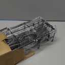 AKTECKE Shower Caddy Hanging Bathroom Organizer: Rustproof Shelf for Inside Shower - No Drilling Racks Over Showerhead - Bath Shelves for Shampoo Soap (Black)