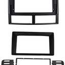 Double Din Radio Stereo Dash Installation Trim Kit for Jeep Grand Cherokee 99-04 fits 7 Inches and 9 Inches