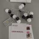 Light up Numbers 1, 3FT Giant Marquee Numbers for 1st 15th 16th 21st Birthday Decoration, Anniversary Party Decor, 2026 Graduation Decoration,Pre-Cut Foamboad Kit