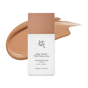 Beauty of Joseon Daily Tinted Fluid Sunscreen 12 Shades for Face Moisturizing Broad Spectrum SPF 40 Korean Skincare 50ml, 1.69 fl.oz