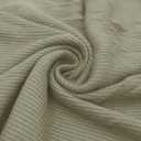 Solid Thermal Knit Fabric by The Yard- Style 629 Green Foam Fabric