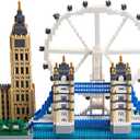 Architecture Series Mini Bricks for Adults and Teens, London Skyline Collection 3430 PCS,Micro Mini Blocks Set Model Kit,Landmark Model