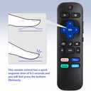 Remote Control for Hisense-TCL-Onn-Sharp-Philips-Westinghouse-Insignia-Element Roku TV Remote Replacement