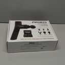 PROfit Percussion Muscle Massage Gun, Rechargeable Deep Tissue Full-Body Massager with Multiple Attachments