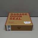 Garage Door Seal Top and Sides Seal Strip Black 34.4FT Rubber Weather Stripping Replacement Soft and Hard Composite, Weatherproofing Universal Sealing