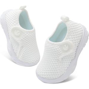 FEETCITY Baby Shoes Boys Girls First Walking Shoes Infant Sneakers Lightweight Slip On Shoe